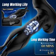 Premium Prostate Massager with 9 Modes – Discreet, Remote-Controlled Anal Plug for Advanced Pleasure - Image 9