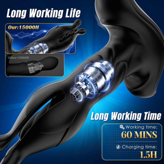 Premium Prostate Massager with 9 Modes – Discreet, Remote-Controlled Anal Plug for Advanced Pleasure - Image 9