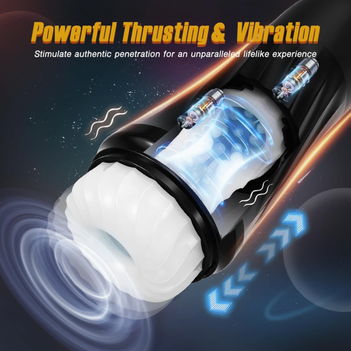 Premium Male Masturbator with Thrusting, Twisting & Heating | Steelcan - Image 9