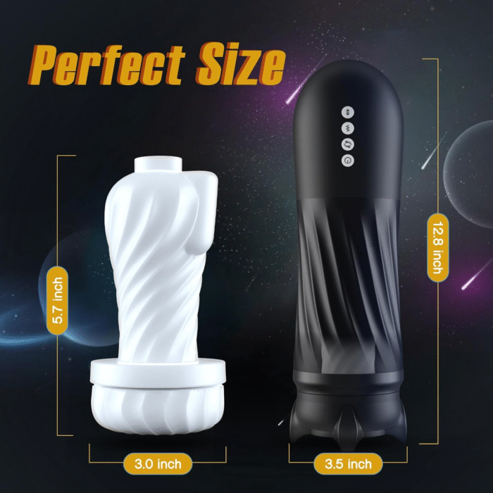 Premium Male Masturbator with Thrusting, Twisting & Heating | Steelcan - Image 5