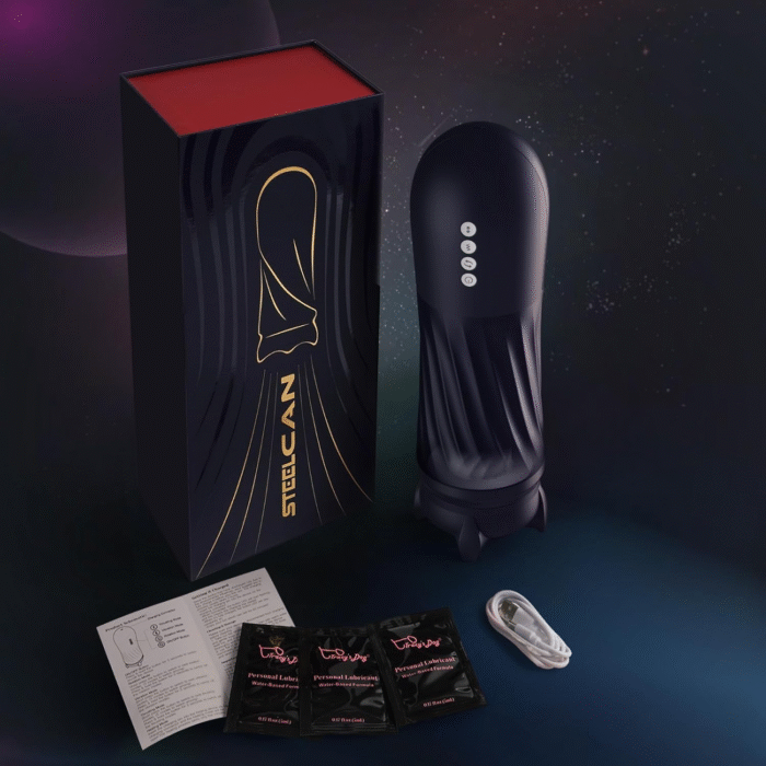 Premium Male Masturbator with Thrusting, Twisting & Heating | Steelcan - Image 3