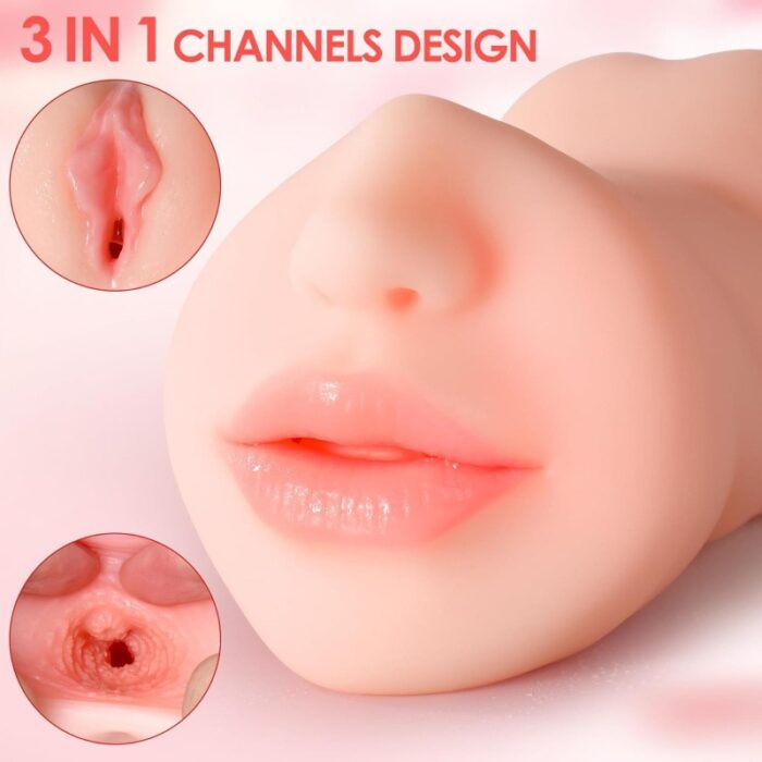 Premium 3-in-1 Male Stroker with Realistic Texture & Discreet Design - Image 7