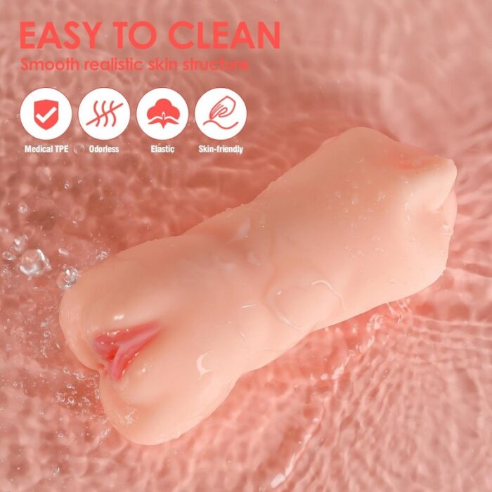 Premium 3-in-1 Male Stroker with Realistic Texture & Discreet Design - Image 3