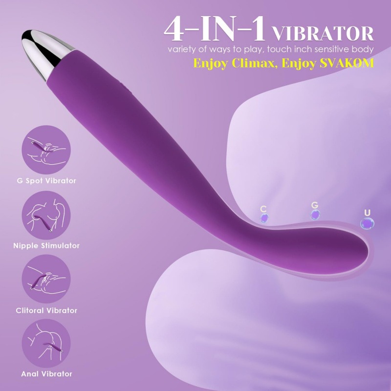 Luxury Rechargeable Clitoral Vibrator Medical-Grade Silicone