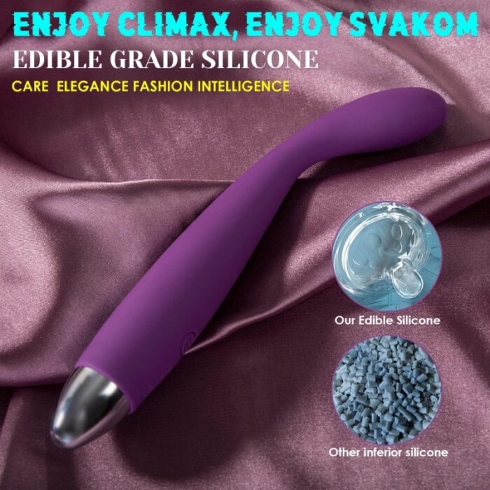 SVAKOM COCO G-Spot Vibrator – Medical-Grade, Discreet, 5x5 Vibration Luxury Massager - Image 3
