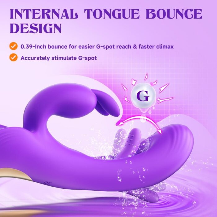 Premium 4-in-1 Rabbit Vibrator with App Control & Advanced Stimulation Modes - Image 7