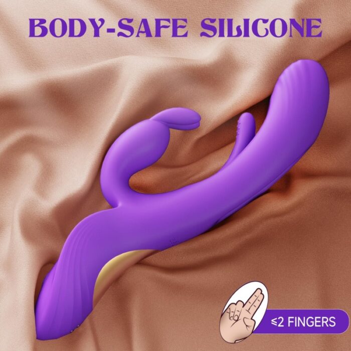 Premium 4-in-1 Rabbit Vibrator with App Control & Advanced Stimulation Modes - Image 4