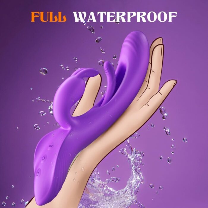Premium 4-in-1 Rabbit Vibrator with App Control & Advanced Stimulation Modes - Image 3
