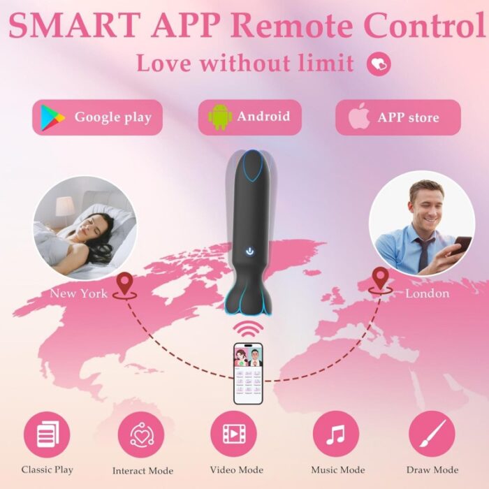 App-Controlled Mini Bullet Vibrator – Discreet, Premium Silicone, 9 Modes - Image 2