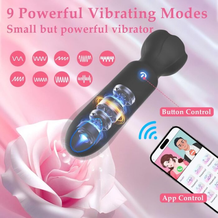 App-Controlled Mini Bullet Vibrator – Discreet, Premium Silicone, 9 Modes - Image 7