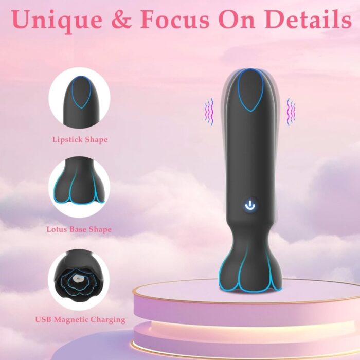 App-Controlled Mini Bullet Vibrator – Discreet, Premium Silicone, 9 Modes - Image 6
