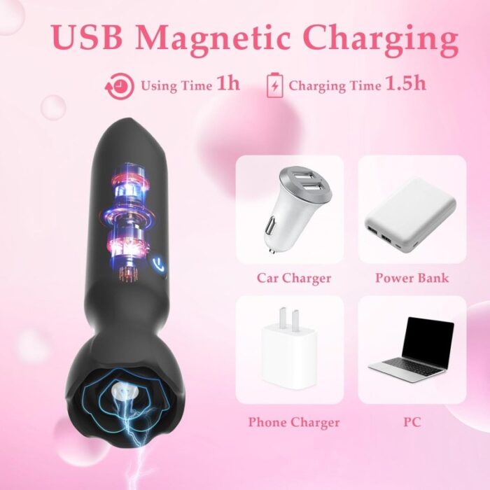 App-Controlled Mini Bullet Vibrator – Discreet, Premium Silicone, 9 Modes - Image 4