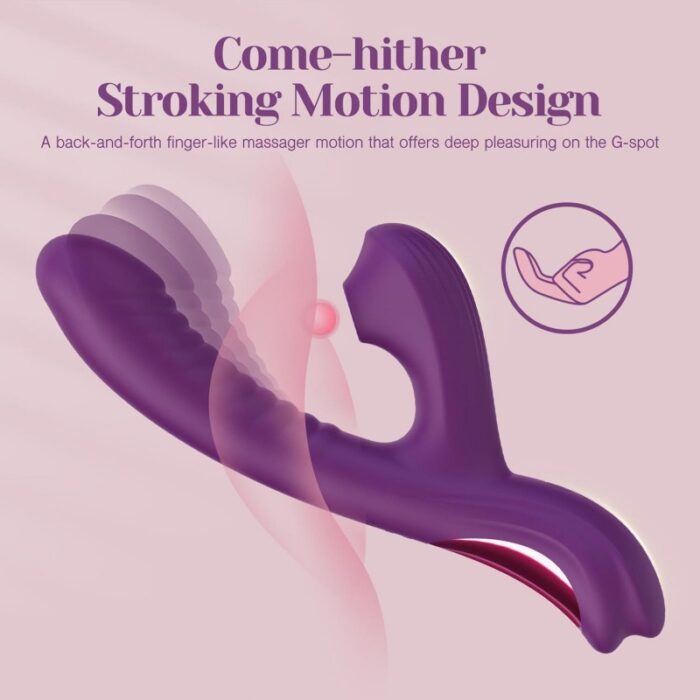 Premium Rabbit Sucking Vibrator – Dual Stimulation, Clitoral & G-Spot, Body-Safe Silicone - Image 7