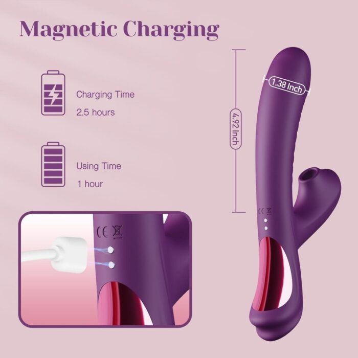 Luxury Women’s Rechargeable Vibrator with discreet packaging