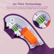 Luxury Women’s Rechargeable Vibrator in premium silicone material