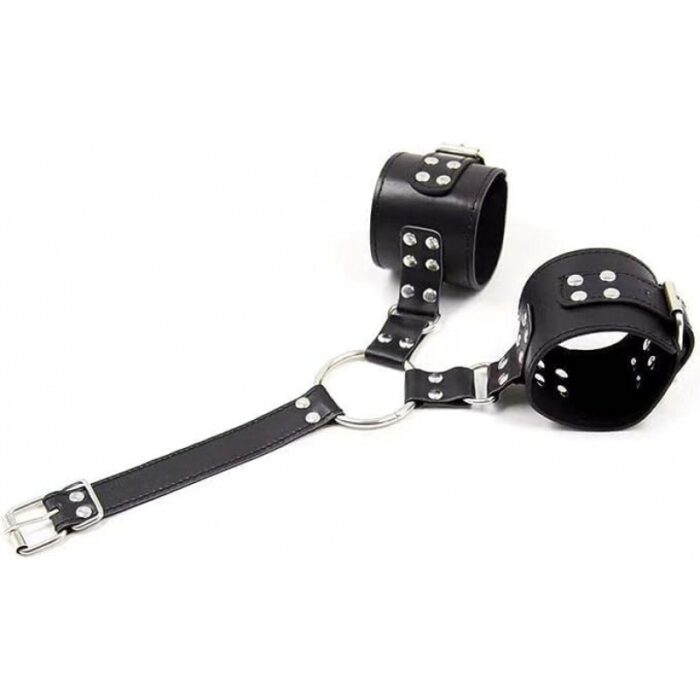 Premium PU Bondage Restraints Set adjustable wrist and ankle cuffs