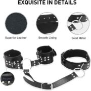 Premium PU Bed Restraint Set – Discreet Bondage Gear for Couples - Image 5