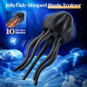 Premium Men's Vibrator with 10 Modes – Soft Silicone Tentacle Stroker - Image 2