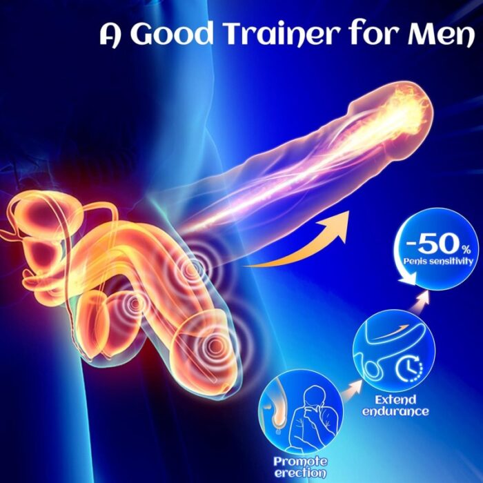 Premium Men's Vibrator with 10 Modes – Soft Silicone Tentacle Stroker - Image 8