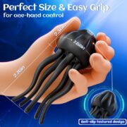 Premium Men's Vibrator with 10 Modes – Soft Silicone Tentacle Stroker - Image 6