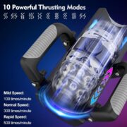 Luxury Male Masturbator with 12cm Thrust & Hands-Free Design - Image 4