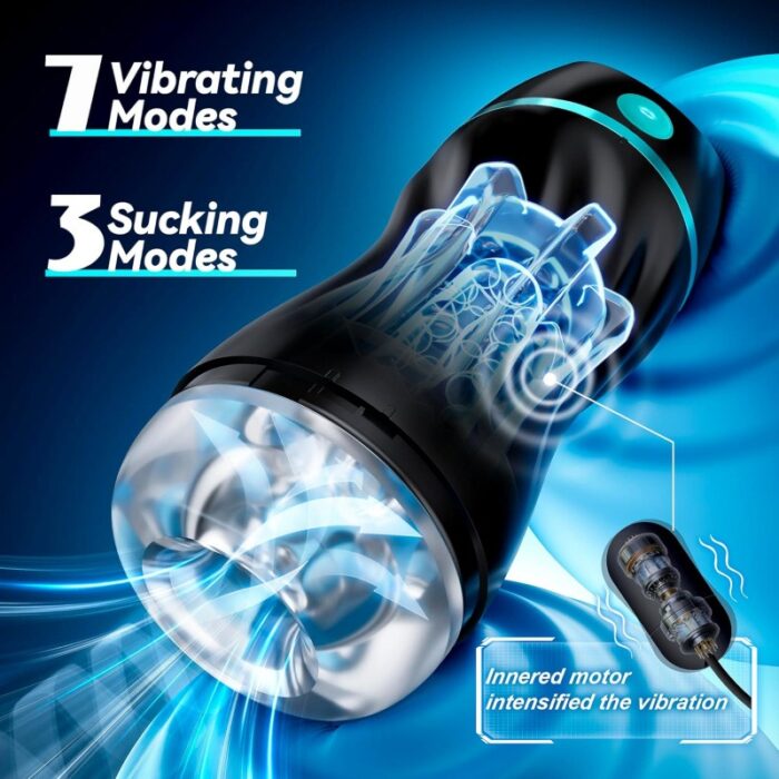 Premium Automatic Male Stroker with Suction, Vibration & App Control - Image 7
