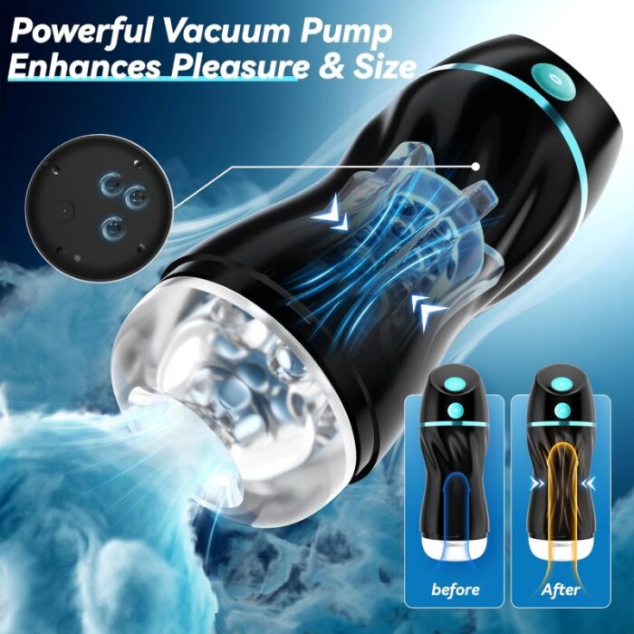 Premium Automatic Male Stroker with Suction, Vibration & App Control - Image 5