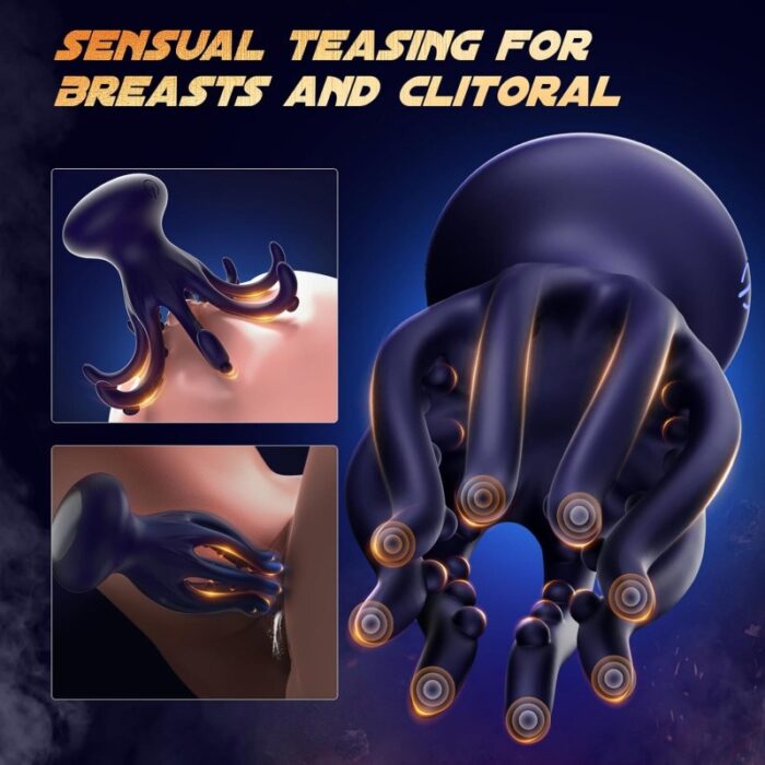 Premium Tentacle Vibrator for Men – 360° Silicone Stimulation & Discreet Comfort - Image 6