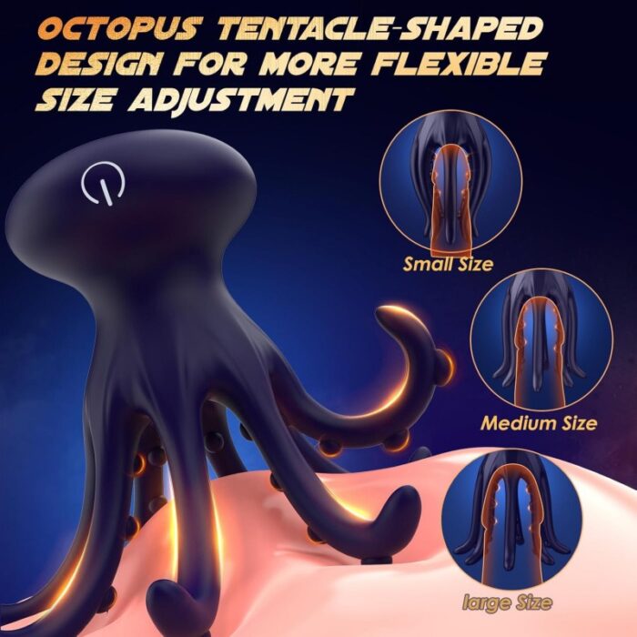 Premium Tentacle Vibrator for Men – 360° Silicone Stimulation & Discreet Comfort - Image 5