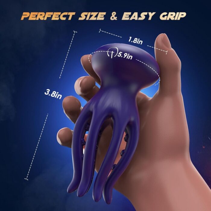 Premium Tentacle Vibrator for Men – 360° Silicone Stimulation & Discreet Comfort - Image 4