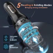 Automatic Male Masturbator with 3-in-1 Thrust, Rotation & Vibration | Premium Discreet Wellness Device - Image 5