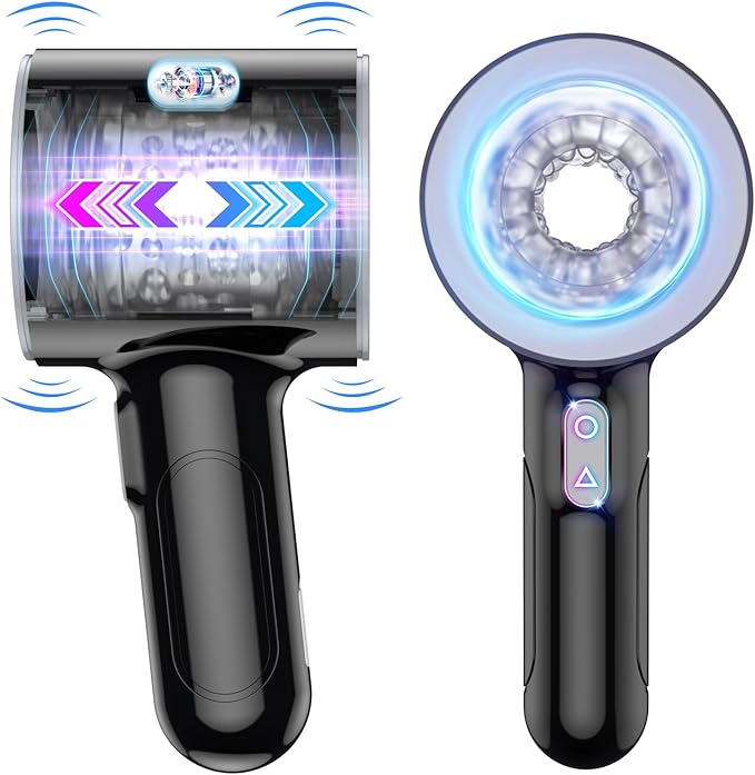Premium Men's Pleasure Device showing ergonomic design